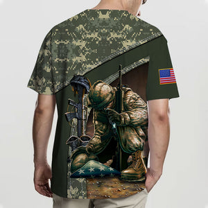 A Hero - Customized U.S. Veteran Polo Shirt, Gift For Veterans