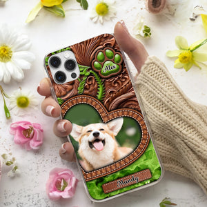 Custom Photo And Texts - Personalized Phone Case, Gift For Pet Lover