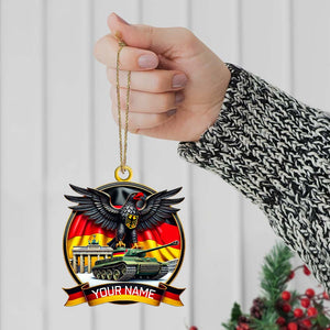 Custom Ornament, Germany Logo Ornament, Christmas Decor