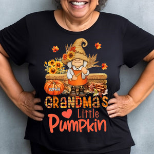 Happy Halloween - The Little Pumkins - Custom Name - Personalized T-Shirt - Halloween Family Gift