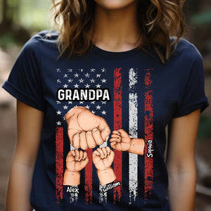 Grandpa Is Like Dad Without Rules - Custom Title And Name - Personalized Sweatshirt - Father's Day, Birthday Gift For Grandpa