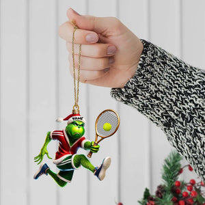 ELF Tennis Ornament, Personalized Ornament