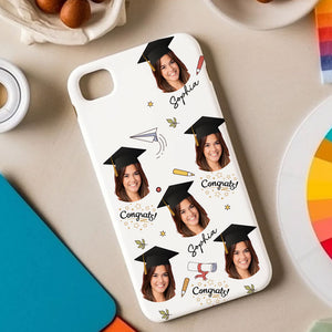 Custom Photo And Name Graduation Phone Case - Personalized Phone Case, Graduation Gift