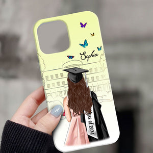 Graduation Custom Appearance And Texts Graduation Phone Case - Personalized Phone Case, Gift For Graduation