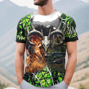 Hunting - Custom Name - Personalized 3D Shirt, Hunting Lover