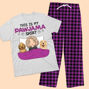 This My Pawjama Shirt - Custom Appearance And Name - Personalized Pajamas Pants