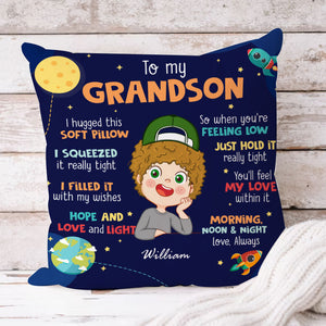 You Will Feel My Love Within It, Custom Appearance And Name - Personalized Pillow, Gift For Family