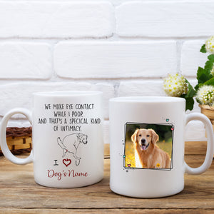 Personalized Cutie Puppy Photo Mug, Gift For Dog Lover