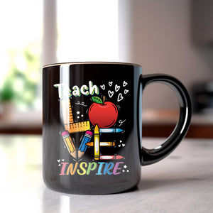 Personalized Doll Teacher Love Inspired Mug, Back To School, Gift For Teacher