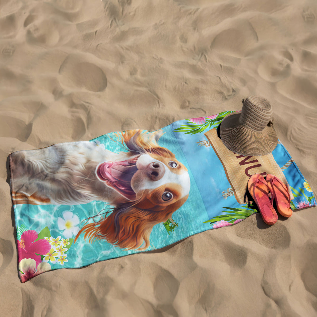 Custom beach online towels