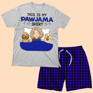 This My Pawjama Shirt - Custom Appearance And Name - Personalized Pajamas Pants