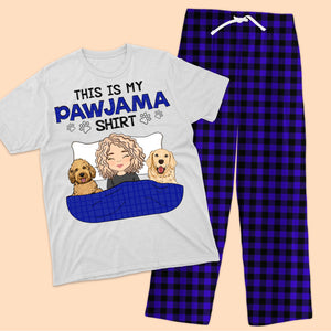 This My Pawjama Shirt - Custom Appearance And Name - Personalized Pajamas Pants