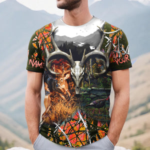 Hunting - Custom Name - Personalized 3D Shirt, Hunting Lover