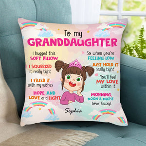 You Will Feel My Love Within It, Custom Appearance And Name - Personalized Pillow, Gift For Family