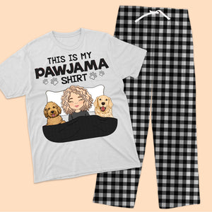 This My Pawjama Shirt - Custom Appearance And Name - Personalized Pajamas Long Pants