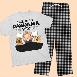 This My Pawjama Shirt - Custom Appearance And Name - Personalized Pajamas Pants