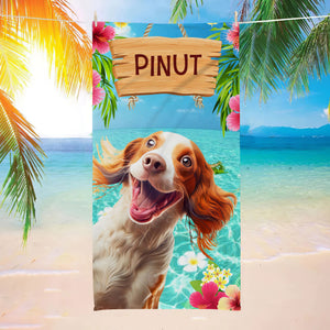 Personalized Custom Beach Towels - Embrace Summertime Bliss with our Vibrant Beach Towels