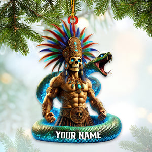 The Legend Of Huitzilopochtli Christmas Home Decor Christmas Ornament, Personalized Ornament