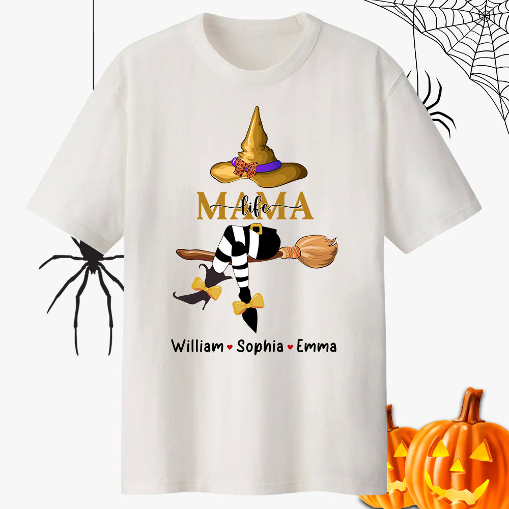 Halloween Design For Woman - Personalized T-Shirt - Gift For Family, Halloween Gift