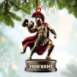 Roman Soldier Christmas Home Decor Christmas Ornament, Personalized Ornament