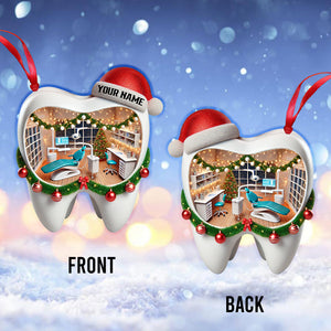 Christmas Dentist Home Decor Christmas Ornament, Personalized Ornament