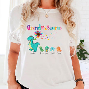 Family Dinosaurus - Custom Appearances And Names - Personalized T-Shirt - Family Gift