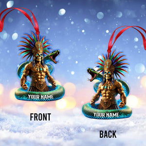 The Legend Of Huitzilopochtli Christmas Home Decor Christmas Ornament, Personalized Ornament