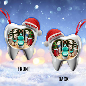 Dentistry Christmas Home Decor Christmas Ornament, Personalized Ornament