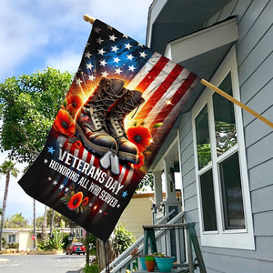 United States Flag, Veteran Memorial - American Memorial Flag