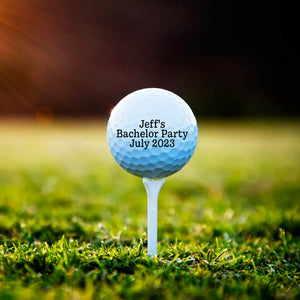 Personalized Golf Balls, Golf Gift, Gift For Golfer, Fathers Day Gift, Gift For Husband, Gift For Grandpa, Groomsmen Gift, Best Man Gift, Golfball