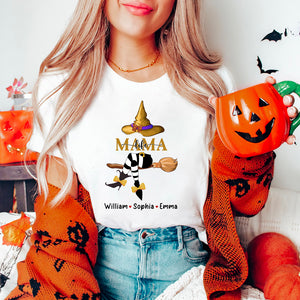 Halloween Design For Woman - Personalized T-Shirt - Gift For Family, Halloween Gift