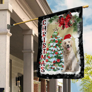 Christmas Pet Photo- Personalized Flag - Gift For Family, Gift For Pet Lover, Christmas Gift