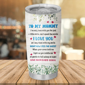 Happy The First Mother's Day , Custom Texts Tumbler, Personalized Large Tumbler