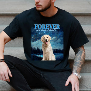 Retro Vintage Portrait Bootleg Shirt  - Custom Photo & Text - Personalized T-Shirt - Gift For Pet Lover