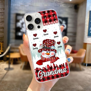 Heart Color Family Christmas Gift - Custom Names - Personalized Phone Case, Christmas Gift, Gift For Family