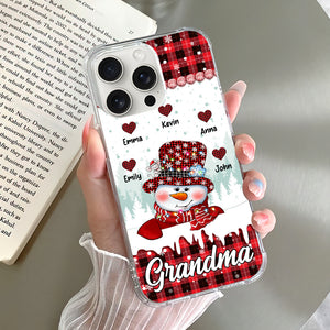 Heart Color Family Christmas Gift - Custom Names - Personalized Phone Case, Christmas Gift, Gift For Family