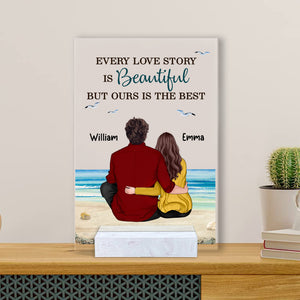 Every Love Story Is Beautiful But Ours Is The Best, Custom Appearances And Texts - Personalized Acrylic Plaque