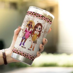 Personalized Sugar & Spice Besties Tumbler, Gift For Best Friend