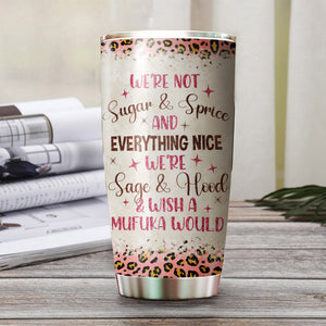 Personalized Sugar & Spice Besties Tumbler, Gift For Best Friend