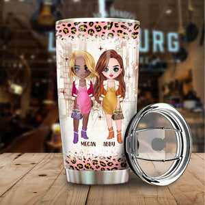 Personalized Sugar & Spice Besties Tumbler, Gift For Best Friend