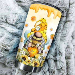 Grandma Bee Happy Reason To Be Happy Personalized Tumbler, Gift For Family