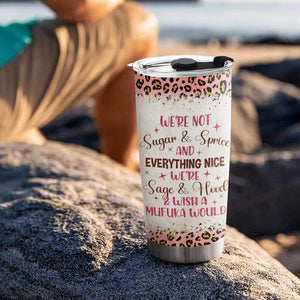 Personalized Sugar & Spice Besties Tumbler, Gift For Best Friend