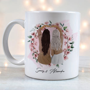 Personalized To My Besties Mug, The One Who Needs You Till The End, Gift For Best Friends