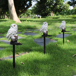 Last Day Sale - 48%OFF - Solar Owl Garden Decorative Landscape Light