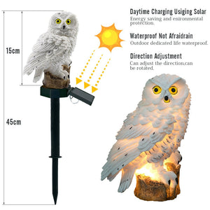 Last Day Sale - 48%OFF - Solar Owl Garden Decorative Landscape Light