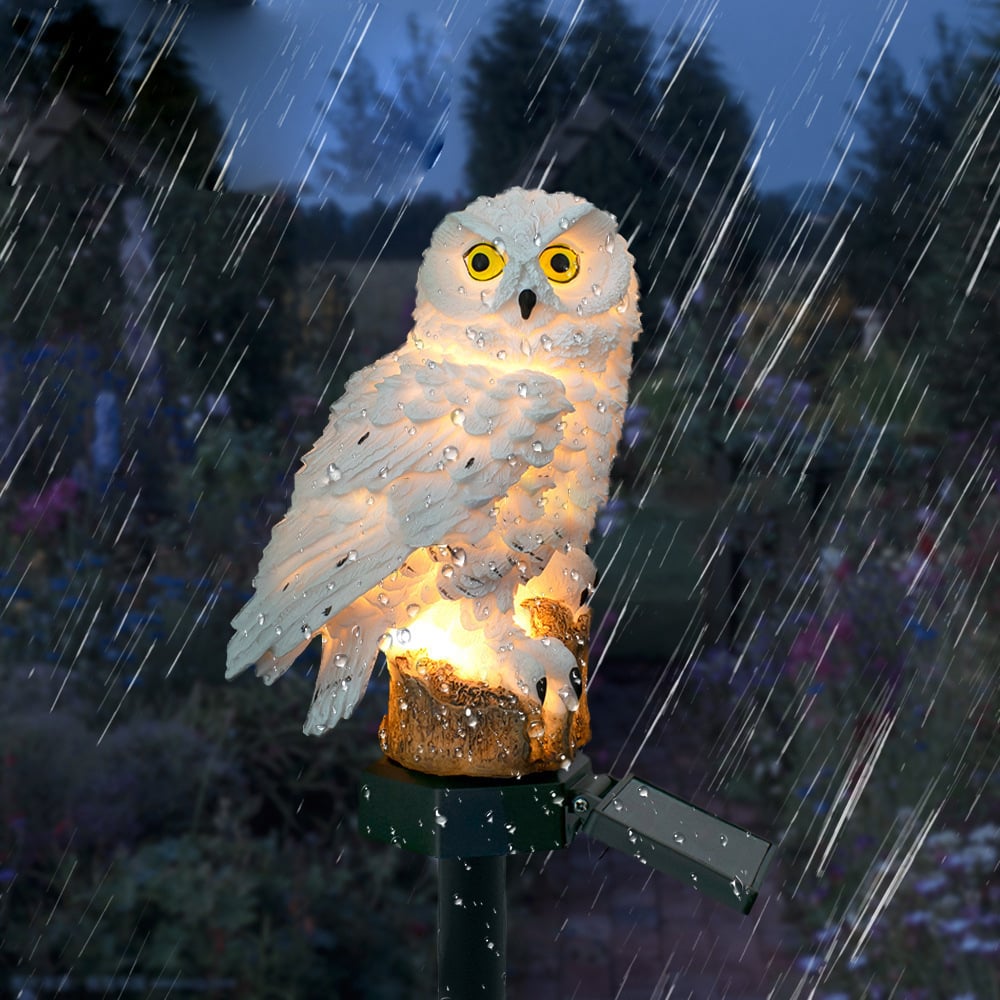 Last Day Sale - 48%OFF - Solar Owl Garden Decorative Landscape Light